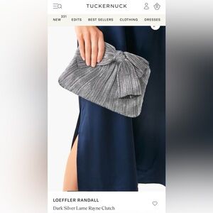 Loeffler Randall Metallic Dark Silver